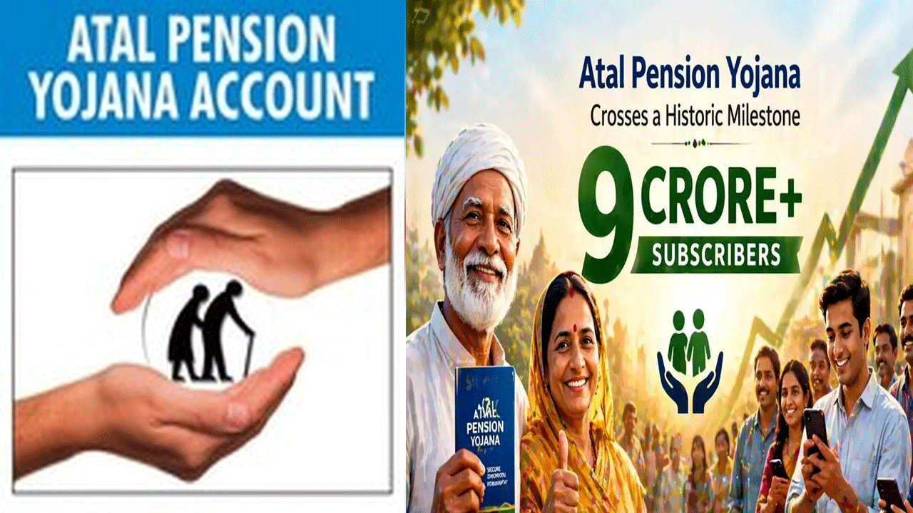 Atal Pension Yojana (APY) Crosses Historic Milestone: Total Gross Enrolments Surpass 9 Crore