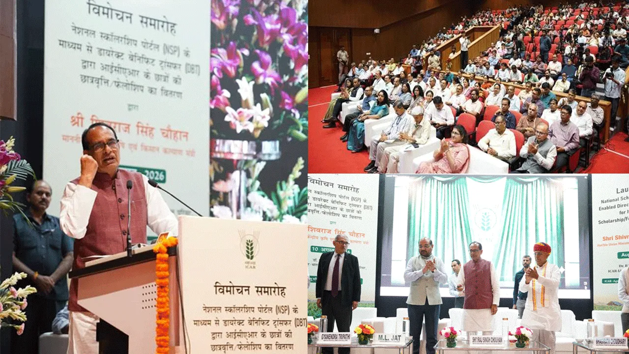 Scholarships worth Rs 21.35 crore released to over 6,000 agriculture students through NSP-DBT