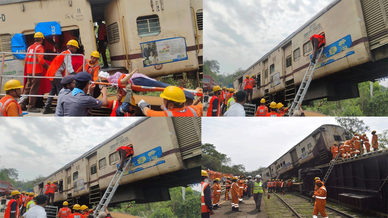 A full-scale mock drill exercise was conducted by Asansol Division