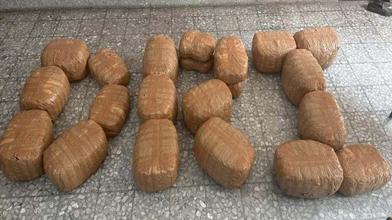 DRI seizes around 105 kg ganja in its anti-narcotic drive; two arrested