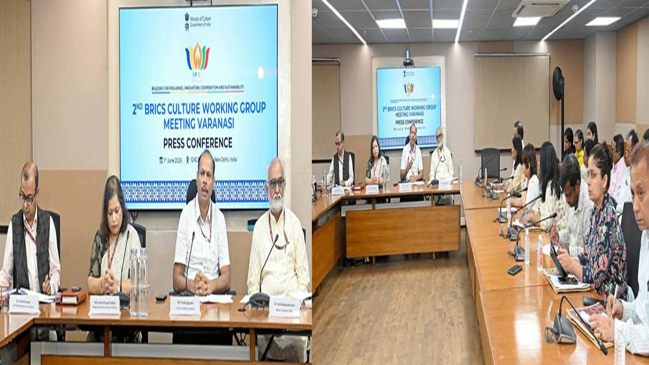 India to Host Second BRICS Culture Working Group Meeting in Varanasi on June 4-5, 2026