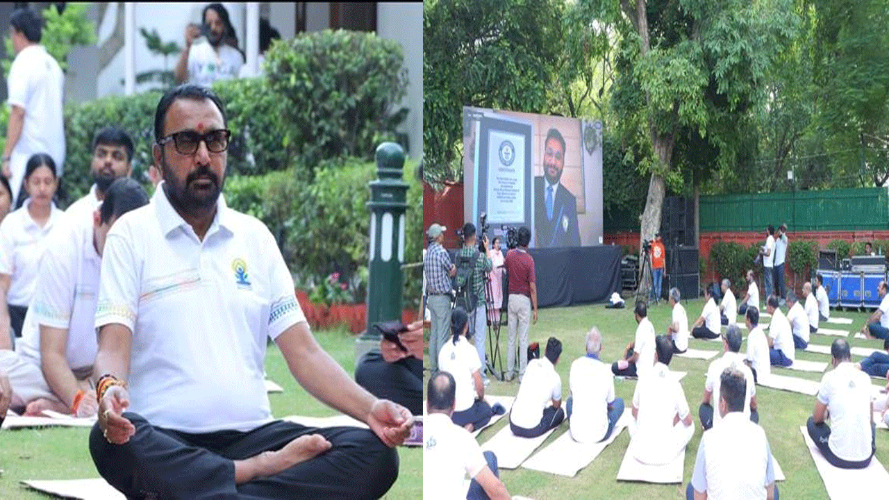 Ministry of Ayush Creates New Guinness World Record for Largest Viewership of a YouTube Live Yoga Stream