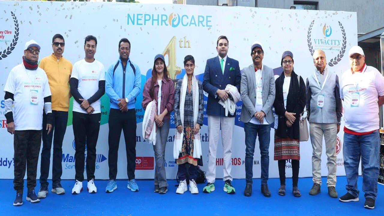 Nephrocare India Celebrates 4 Years with Walkathon to Promote Kidney Health