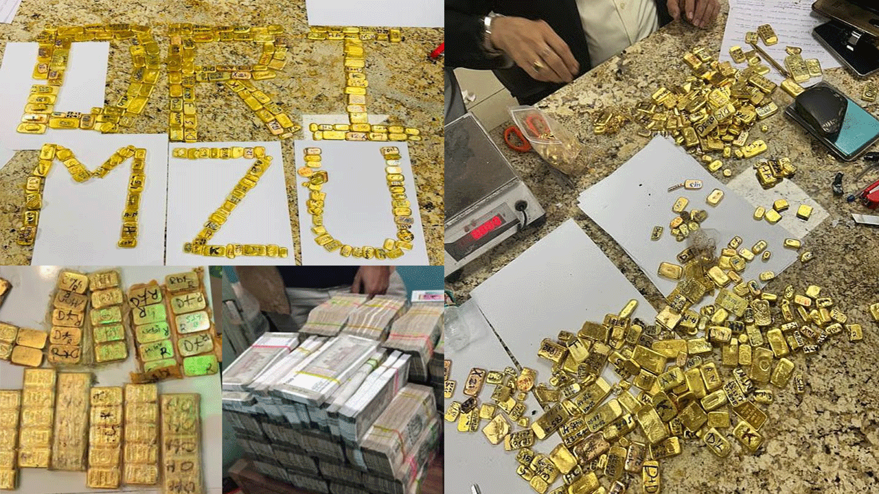 DRI Mumbai busts gold smuggling syndicate in Op Dhahabu Blitz; approx. 30 kg gold worth ?38 crore seized, 24 women carriers arrested