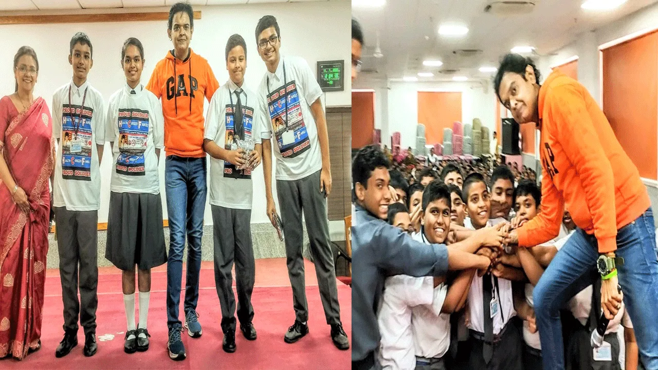 ANTI ADDICTION CAMPAIGN CREATES EUPHORIA AT THE NATIONAL GEMS HIGHER SECONDARY SCHOOL