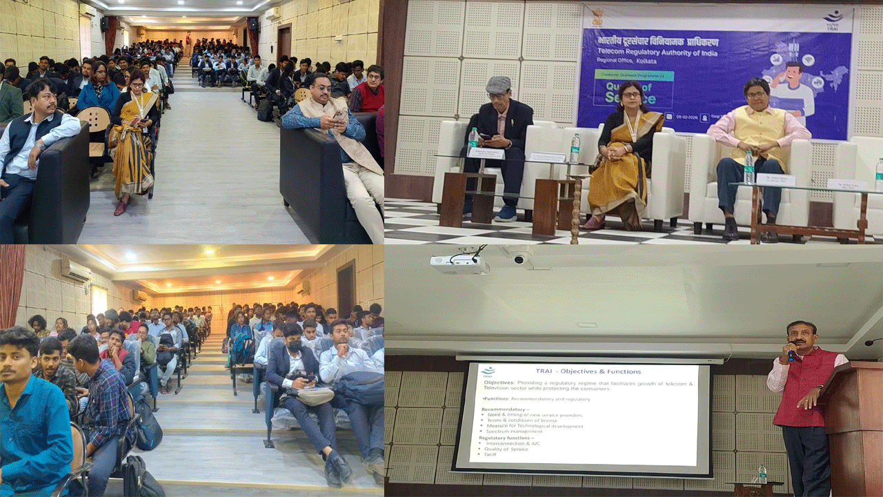 TRAI Organises Consumer Outreach Programme at GMIT, Baruipur