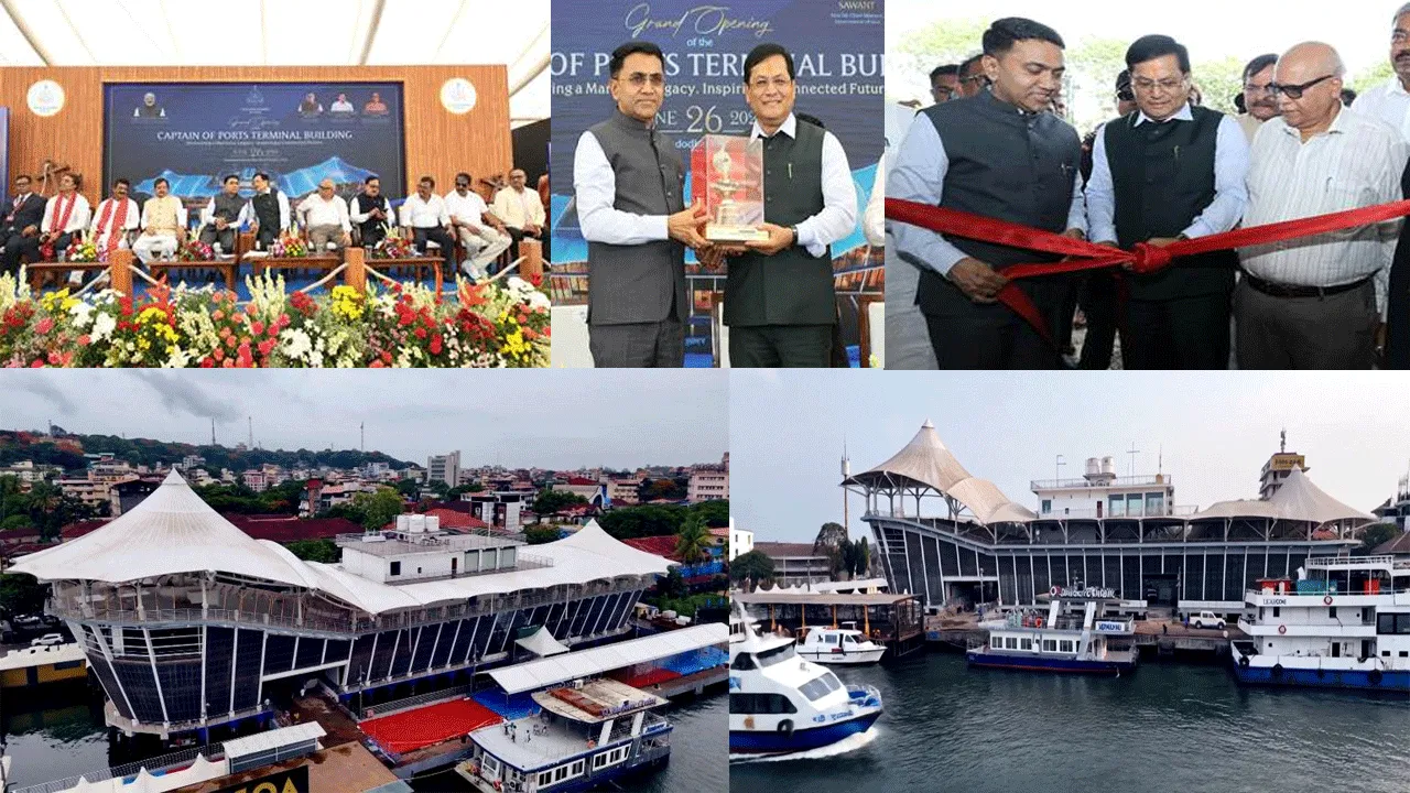 Terminal Building of Phase-I Priority for Goa Water Metro