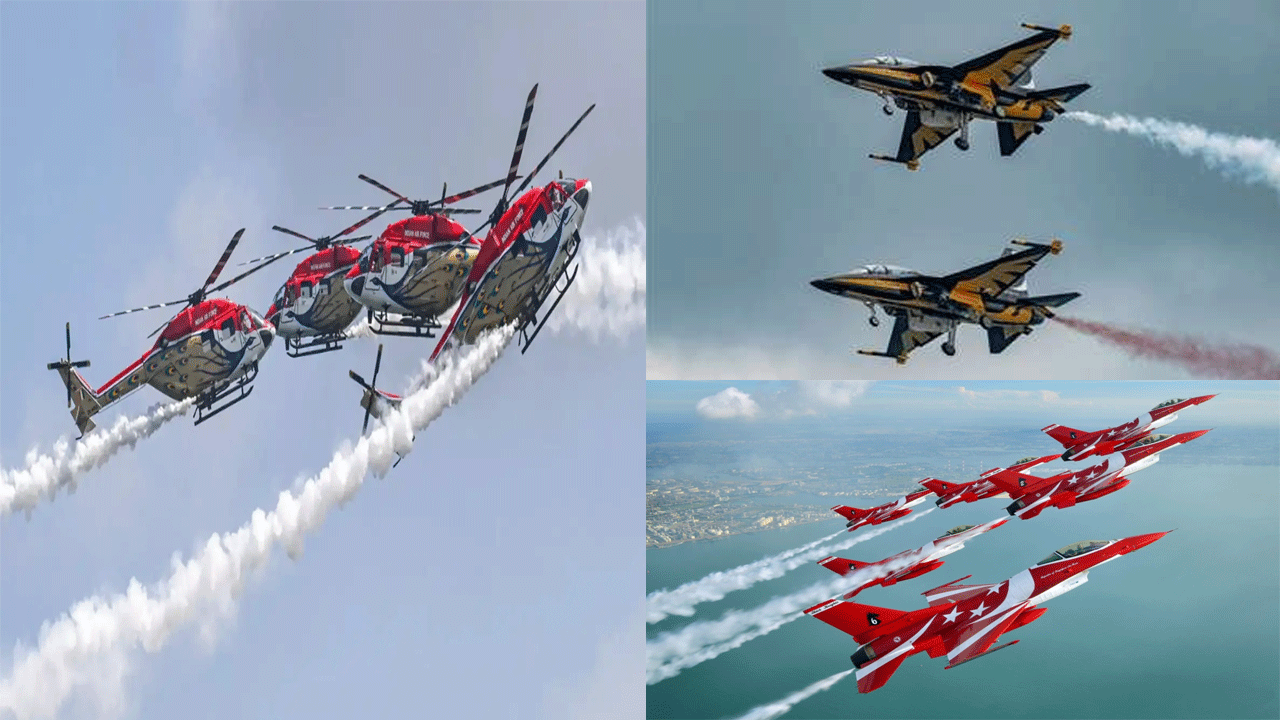 Indian Air Force (IAF) in the Singapore Airshow 2026