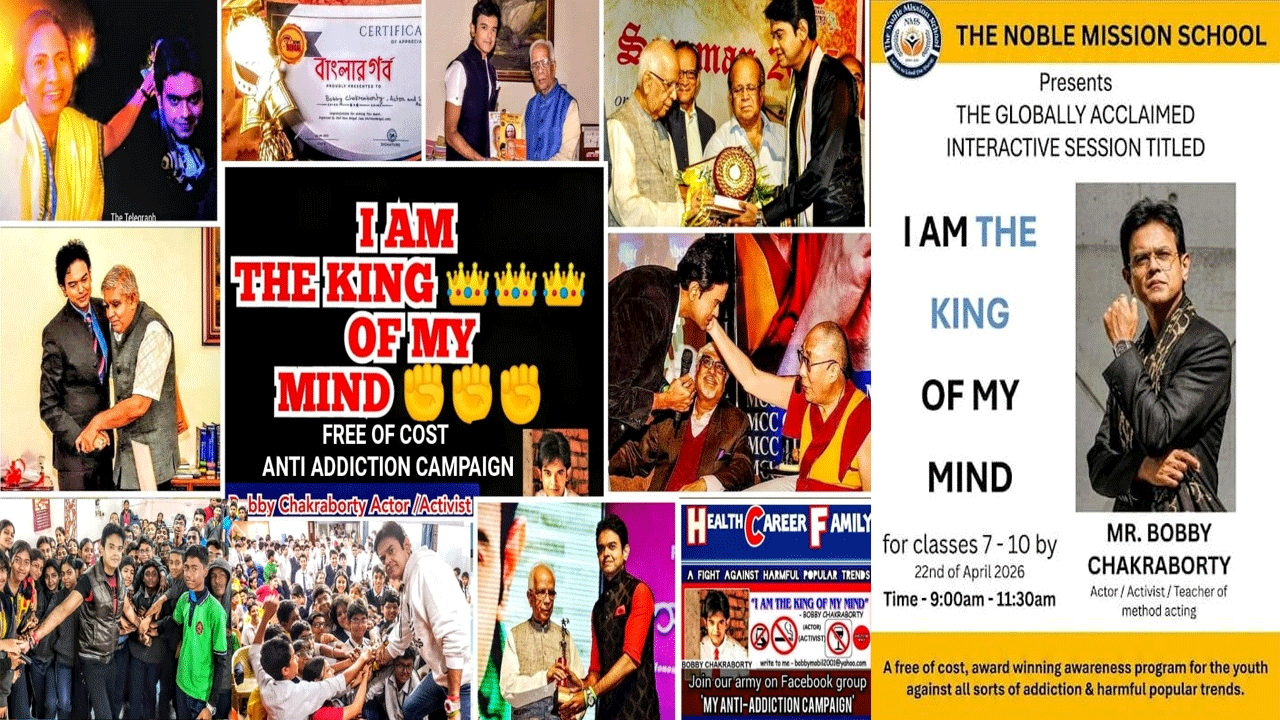  GLOBAL ANTI ADDICTION CAMPAIGN AT THE NOBLE MISSION SCHOOL