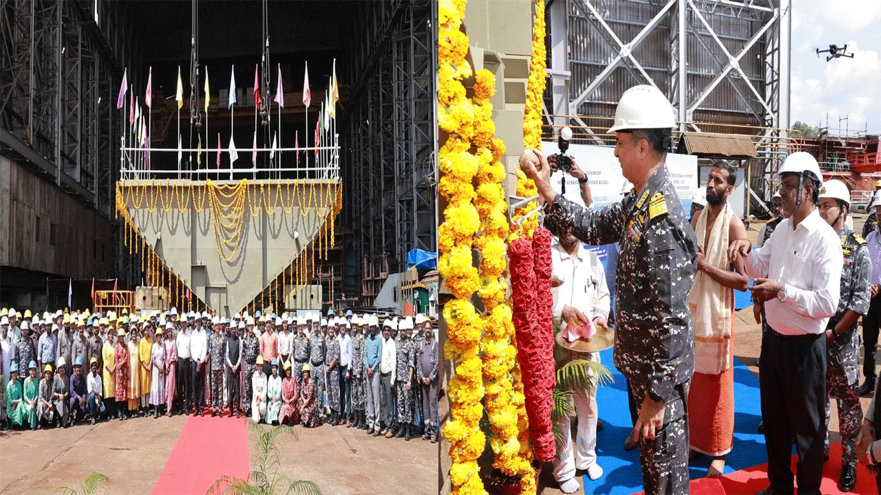FIRST NEXT GENERATION MISSILE VESSEL (NGMV) FOR INDIAN NAVY