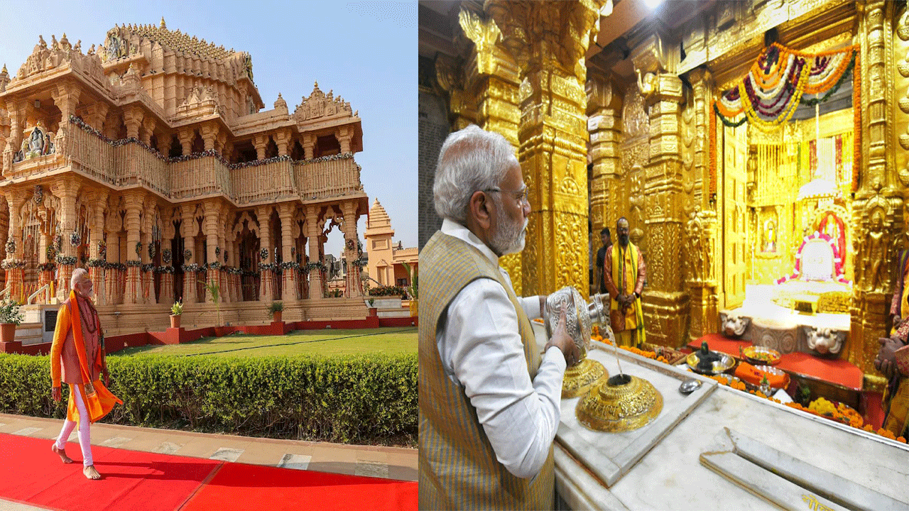 PM Modi visits Somnath Temple