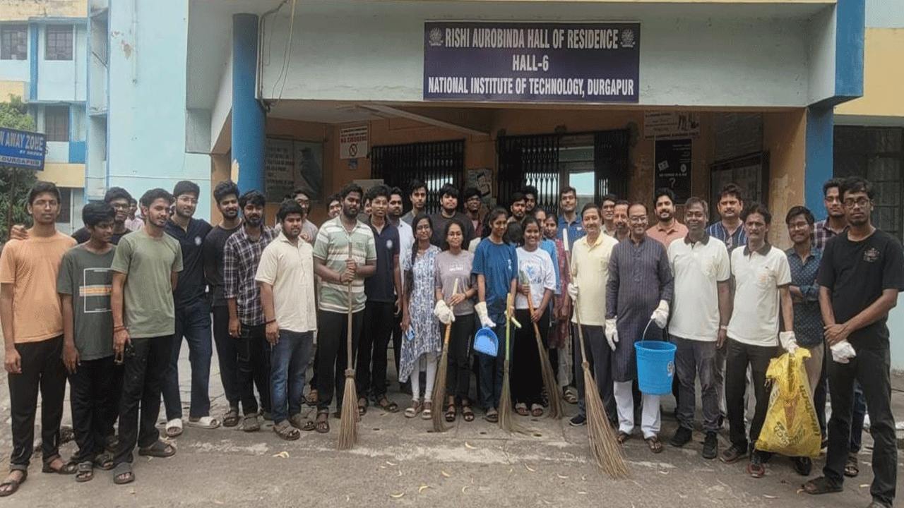 Sanitation Drive Conducted at NIT Durgapur