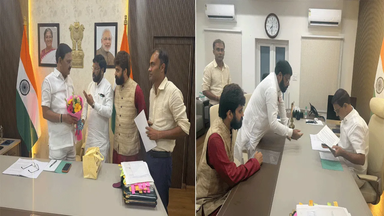 Steel Minister assures solution to DSPSP quarter issue, Lakshman Ghori informed after meeting