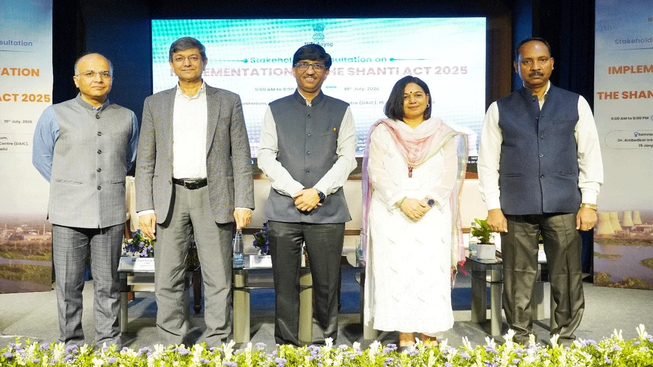 NITI Aayog Convened a Stakeholder Consultation on Implementation of the SHANTI Act 2025