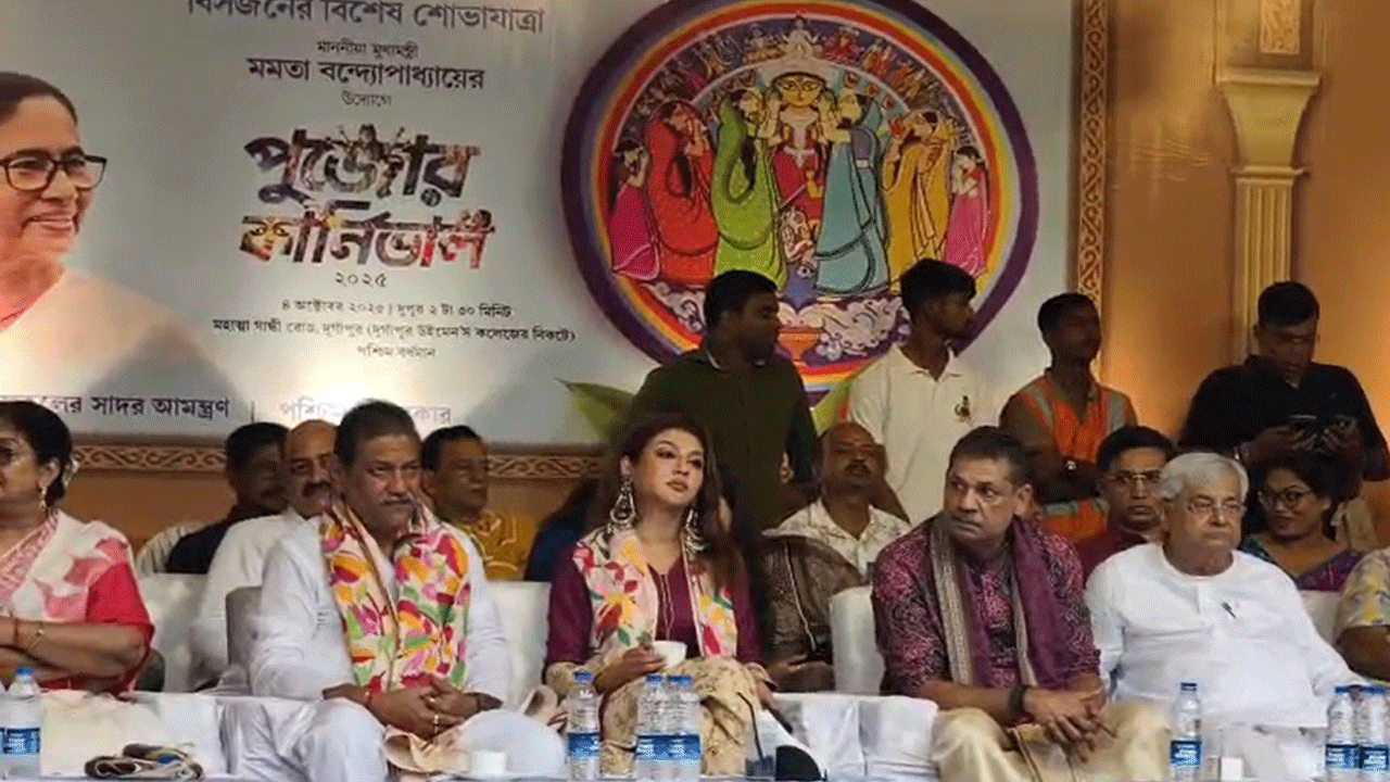 Controversy in Durgapur Puja Carnival over Bangladeshi actress Jaya Ahsan as special guest