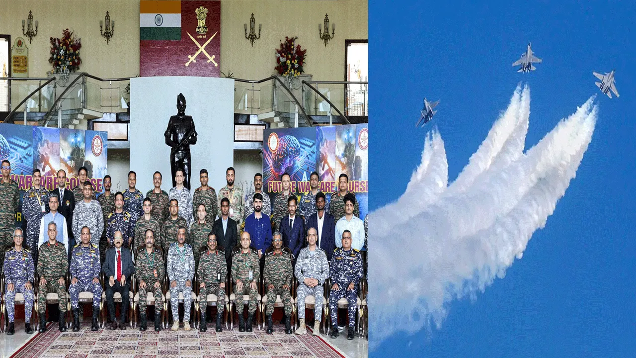 4th Tri-Services Future Warfare Course set to begin in New Delhi