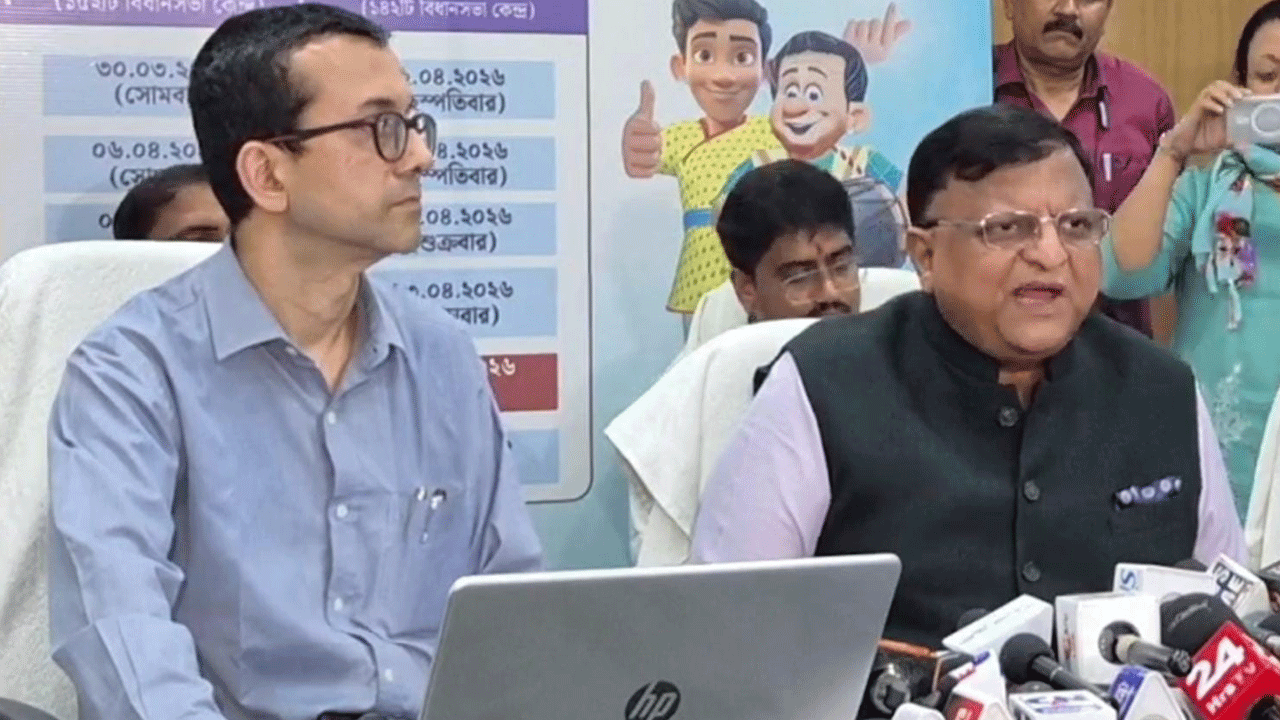 Chief Electoral Officer briefs media on General Election W B Legislative Assembly, 2026