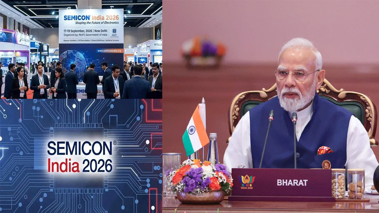 SEMICON India 2026 on 17 September in New Delhi