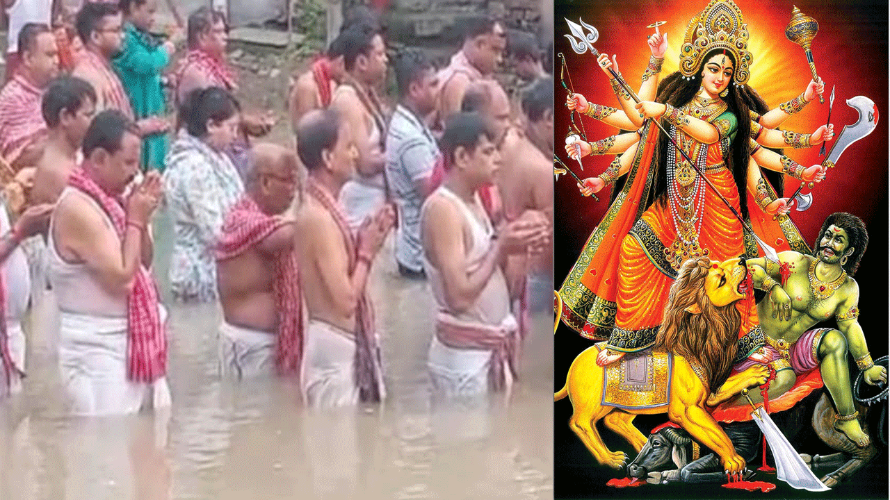 Pitru Paksha ends, beginning of 'Mahisasuramardini' Devi Paksha
