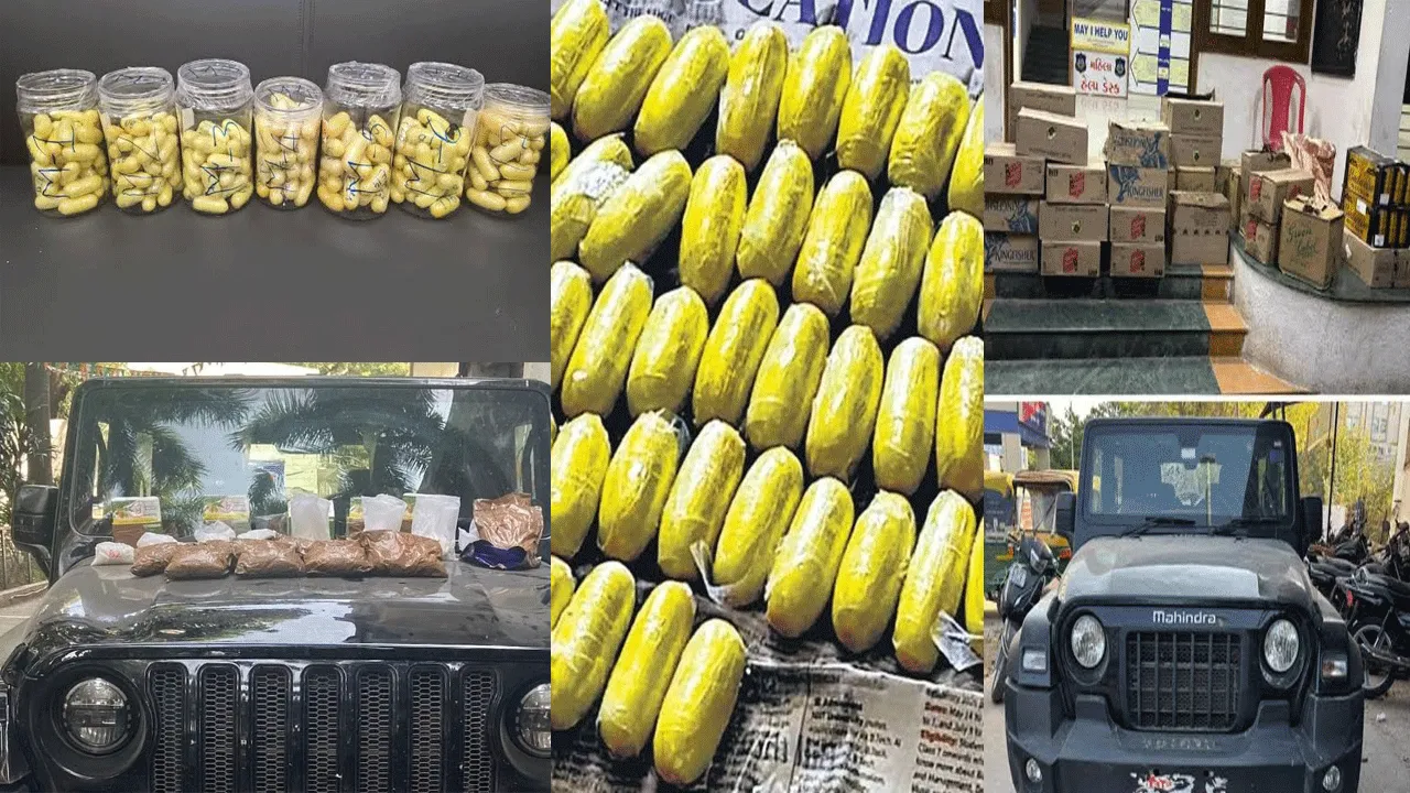 DRI seizes around 7 kg amphetamine, 5 kg cocaine and 3.5 kg heroin in three operations as it intensifies crackdown on drug trafficking; 5 arrested