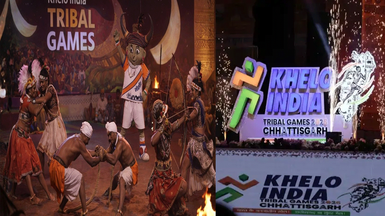 Khelo India Tribal Games from March 26 to April 6