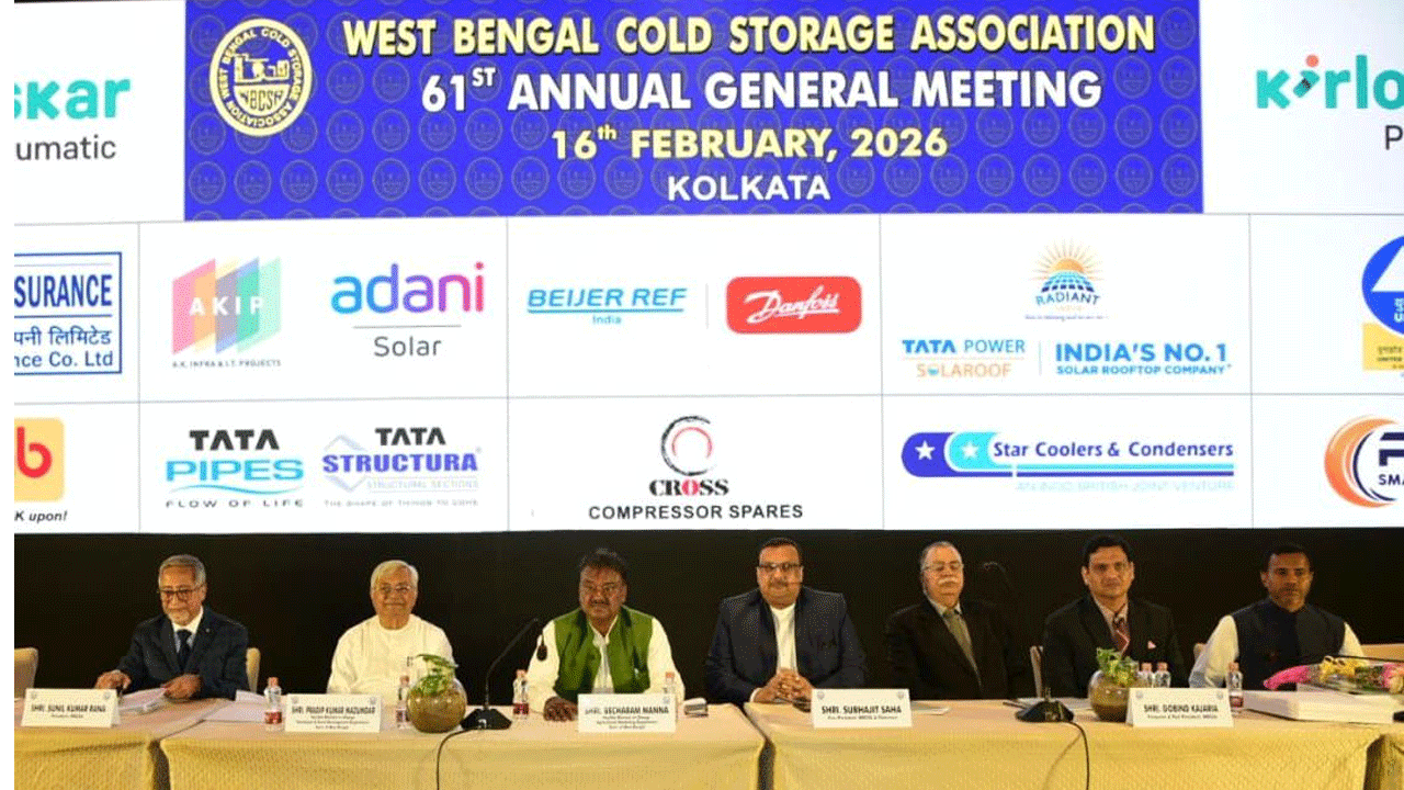 West Bengal Cold Storage Association Flags ?2,200 Crore Loss, Seeks Urgent Policy Support at Annual General Meeting