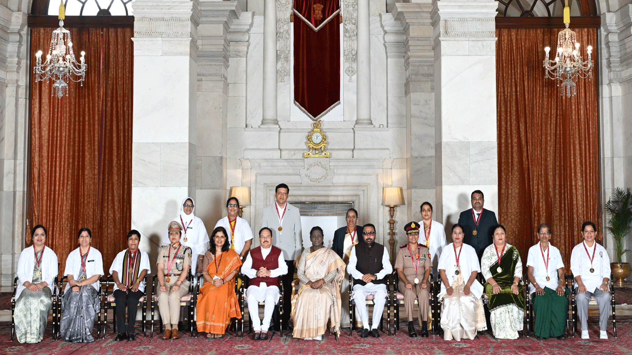 President of India, National Florence Nightingale Awards for the year 2026