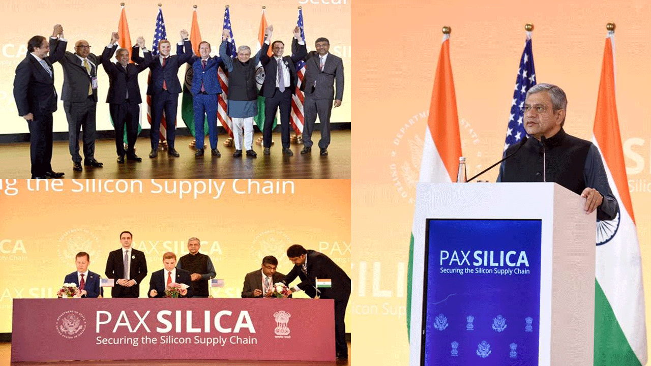 India Joins Pax Silica at India AI Impact Summit 2026, Deepens Strategic Technology Cooperation with United States